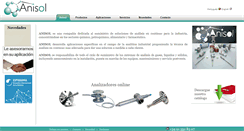Desktop Screenshot of anisol.es