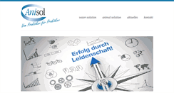 Desktop Screenshot of anisol.de